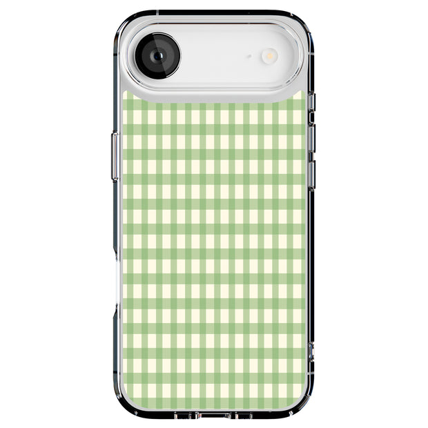 Green Lines Tough Cases For Apple iPhone (17, 16, 15, 14, 13, 12, 11, X, SE, 8, 7/ Air, Plus, Pro, Max, Mini, XR, XS), Print in USA