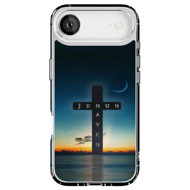 Jesus Saves 2 Tough Cases For Apple iPhone (17, 16, 15, 14, 13, 12, 11, X, SE, 8, 7/ Air, Plus, Pro, Max, Mini, XR, XS), Print in USA