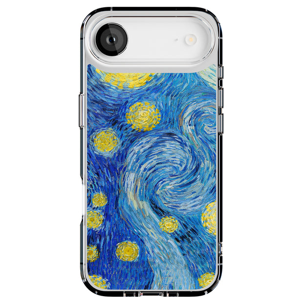 Starry Night Tough Cases For Apple iPhone (17, 16, 15, 14, 13, 12, 11, X, SE, 8, 7/ Air, Plus, Pro, Max, Mini, XR, XS), Print in USA