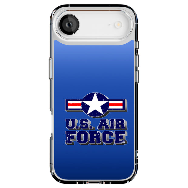 US Air Force 1 Tough Cases For Apple iPhone (17, 16, 15, 14, 13, 12, 11, X, SE, 8, 7/ Air, Plus, Pro, Max, Mini, XR, XS), Print in USA