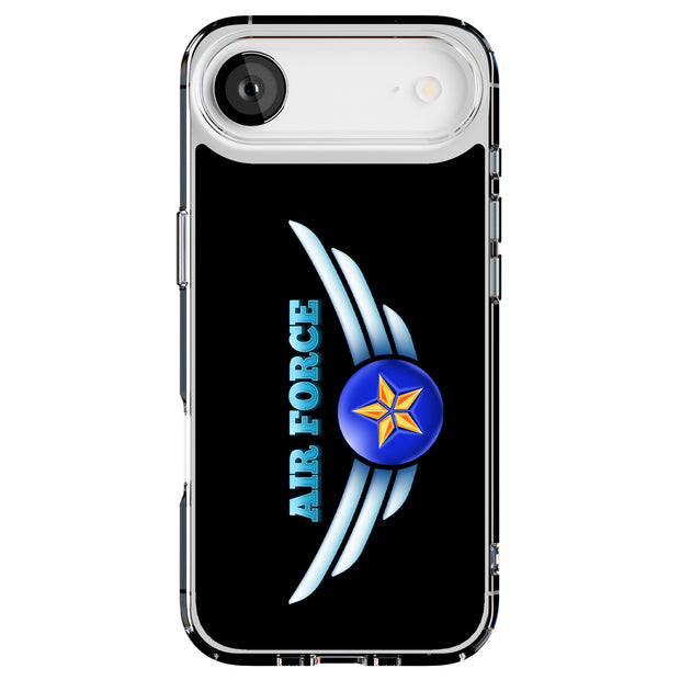 US Air Force 3 Tough Cases For Apple iPhone (17, 16, 15, 14, 13, 12, 11, X, SE, 8, 7/ Air, Plus, Pro, Max, Mini, XR, XS), Print in USA