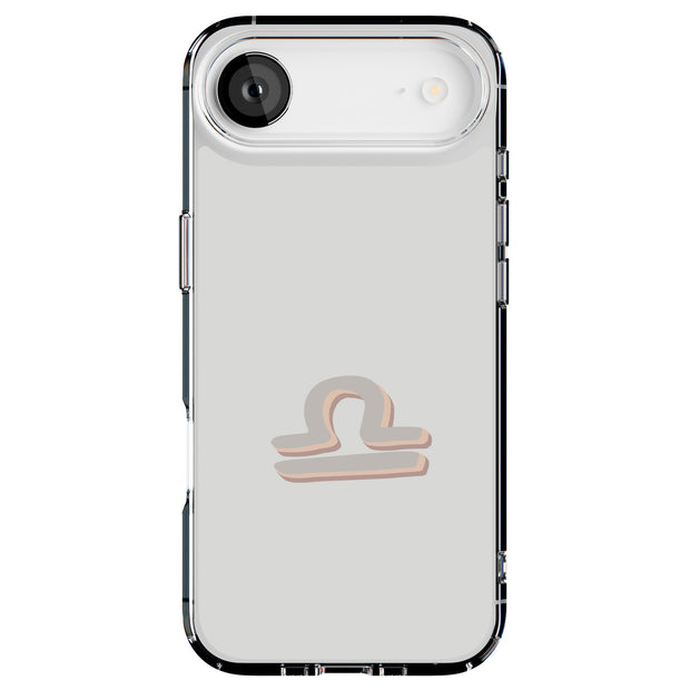 Libra Zodiac Tough Cases For Apple iPhone (17, 16, 15, 14, 13, 12, 11, X, SE, 8, 7/ Air, Plus, Pro, Max, Mini, XR, XS), Print in USA