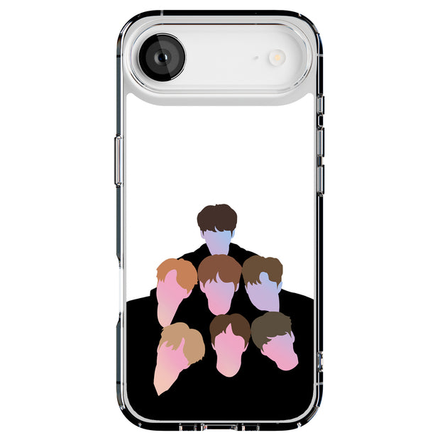 BTS KPOP 8 Tough Cases For Apple iPhone (17, 16, 15, 14, 13, 12, 11, X, SE, 8, 7/ Air, Plus, Pro, Max, Mini, XR, XS), Print in USA
