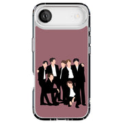 BTS Bangtan 15 Tough Cases For Apple iPhone (17, 16, 15, 14, 13, 12, 11, X, SE, 8, 7/ Air, Plus, Pro, Max, Mini, XR, XS), Print in USA