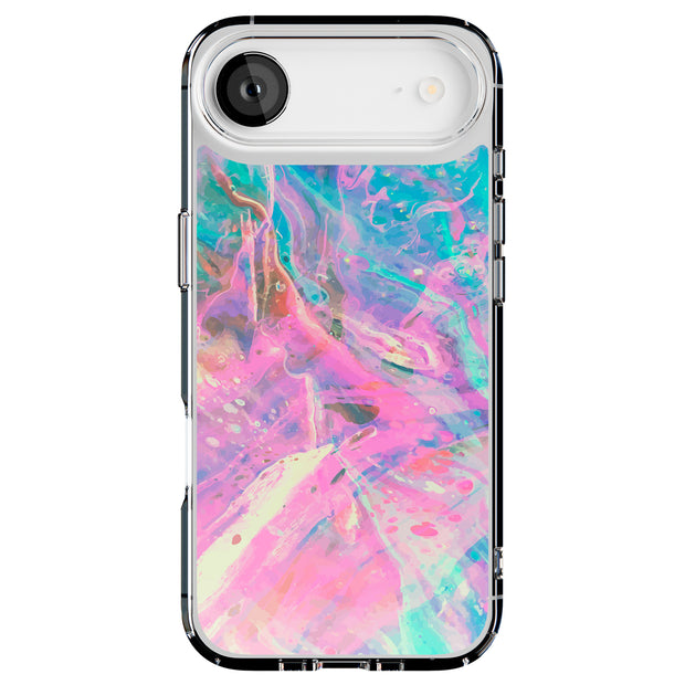 Opal Marble 4 Tough Cases For Apple iPhone (17, 16, 15, 14, 13, 12, 11, X, SE, 8, 7/ Air, Plus, Pro, Max, Mini, XR, XS), Print in USA