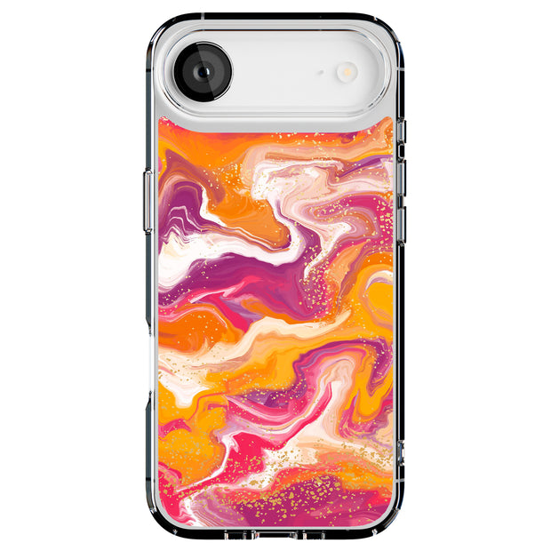 Opal Marble 16 Tough Cases For Apple iPhone (17, 16, 15, 14, 13, 12, 11, X, SE, 8, 7/ Air, Plus, Pro, Max, Mini, XR, XS), Print in USA