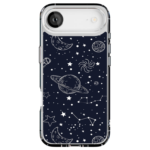Stars Planet 11 Tough Cases For Apple iPhone (17, 16, 15, 14, 13, 12, 11, X, SE, 8, 7/ Air, Plus, Pro, Max, Mini, XR, XS), Print in USA