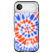 Tie Dye Swirl Tough Cases For Apple iPhone (17, 16, 15, 14, 13, 12, 11, X, SE, 8, 7/ Air, Plus, Pro, Max, Mini, XR, XS), Print in USA