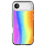 Pastel Rainbow Tough Cases For Apple iPhone (17, 16, 15, 14, 13, 12, 11, X, SE, 8, 7/ Air, Plus, Pro, Max, Mini, XR, XS), Print in USA