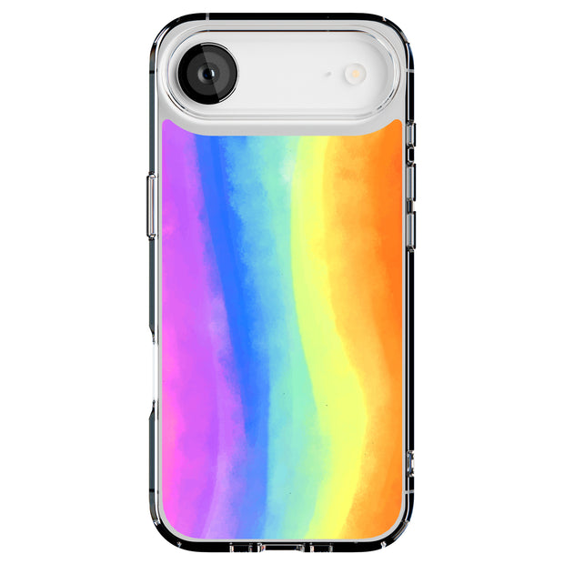 Pastel Rainbow Tough Cases For Apple iPhone (17, 16, 15, 14, 13, 12, 11, X, SE, 8, 7/ Air, Plus, Pro, Max, Mini, XR, XS), Print in USA