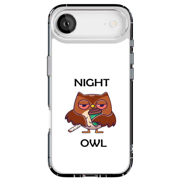 Night Owl  Tough Cases For Apple iPhone (17, 16, 15, 14, 13, 12, 11, X, SE, 8, 7/ Air, Plus, Pro, Max, Mini, XR, XS), Print in USA