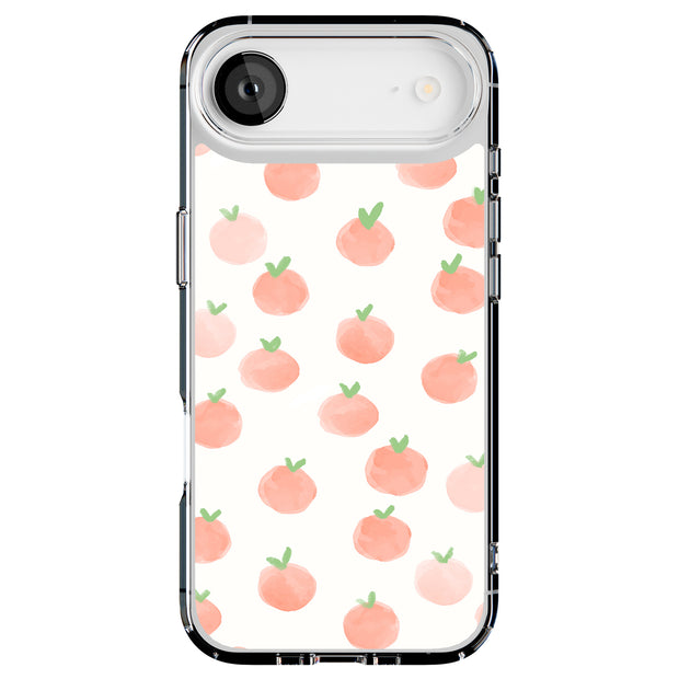 Orange Painting Tough Cases For Apple iPhone (17, 16, 15, 14, 13, 12, 11, X, SE, 8, 7/ Air, Plus, Pro, Max, Mini, XR, XS), Print in USA