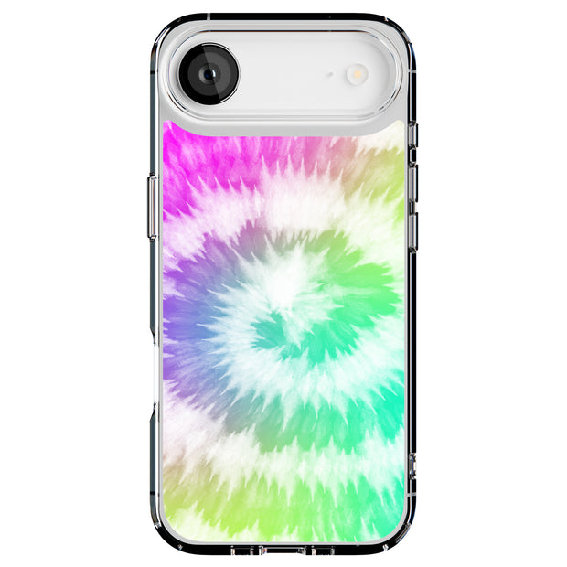 Tie Dye Art 1 Tough Cases For Apple iPhone (17, 16, 15, 14, 13, 12, 11, X, SE, 8, 7/ Air, Plus, Pro, Max, Mini, XR, XS), Print in USA