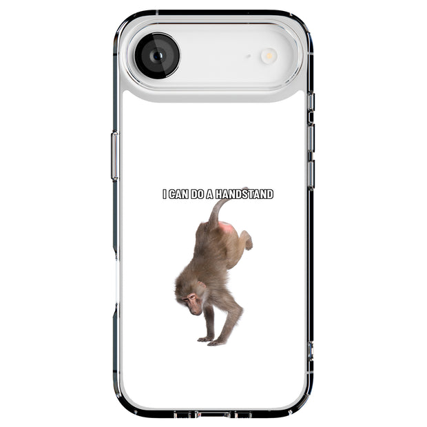 Meme Monkey  Tough Cases For Apple iPhone (17, 16, 15, 14, 13, 12, 11, X, SE, 8, 7/ Air, Plus, Pro, Max, Mini, XR, XS), Print in USA