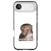 Meme Monkey 4 Tough Cases For Apple iPhone (17, 16, 15, 14, 13, 12, 11, X, SE, 8, 7/ Air, Plus, Pro, Max, Mini, XR, XS), Print in USA