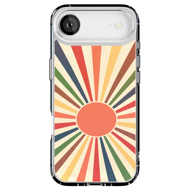 Vintage Sun Tough Cases For Apple iPhone (17, 16, 15, 14, 13, 12, 11, X, SE, 8, 7/ Air, Plus, Pro, Max, Mini, XR, XS), Print in USA