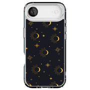Moon Sun Stars Tough Cases For Apple iPhone (17, 16, 15, 14, 13, 12, 11, X, SE, 8, 7/ Air, Plus, Pro, Max, Mini, XR, XS), Print in USA
