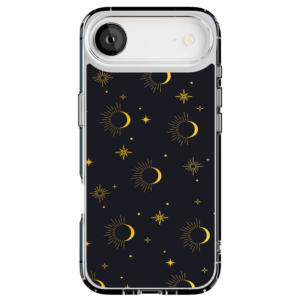 Moon Sun Stars Tough Cases For Apple iPhone (17, 16, 15, 14, 13, 12, 11, X, SE, 8, 7/ Air, Plus, Pro, Max, Mini, XR, XS), Print in USA