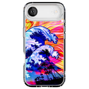 Summer Wave Tough Cases For Apple iPhone (17, 16, 15, 14, 13, 12, 11, X, SE, 8, 7/ Air, Plus, Pro, Max, Mini, XR, XS), Print in USA
