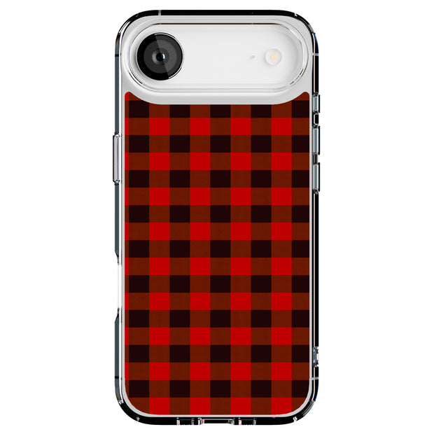 Classic Plaid Tough Cases For Apple iPhone (17, 16, 15, 14, 13, 12, 11, X, SE, 8, 7/ Air, Plus, Pro, Max, Mini, XR, XS), Print in USA