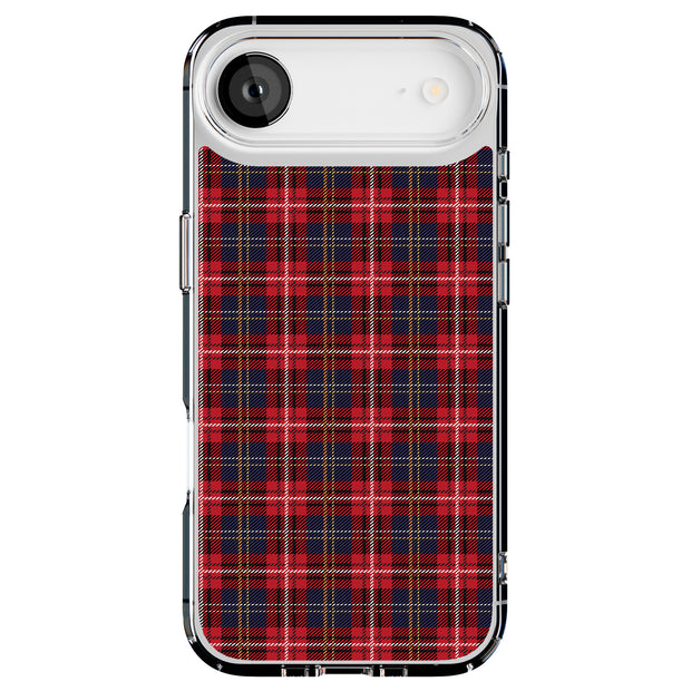 Classic Plaid 1 Tough Cases For Apple iPhone (17, 16, 15, 14, 13, 12, 11, X, SE, 8, 7/ Air, Plus, Pro, Max, Mini, XR, XS), Print in USA