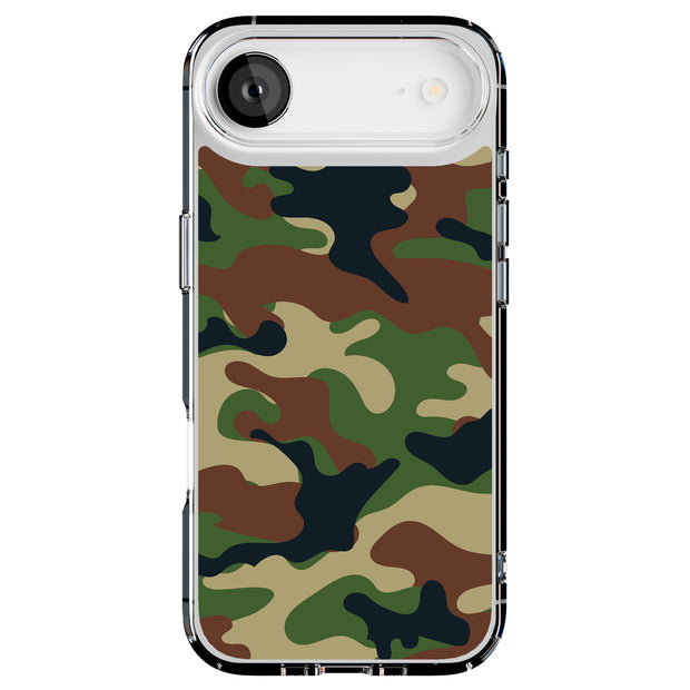 Camouflage 2 Tough Cases For Apple iPhone (17, 16, 15, 14, 13, 12, 11, X, SE, 8, 7/ Air, Plus, Pro, Max, Mini, XR, XS), Print in USA