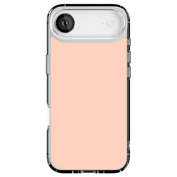 Pale Peach Tough Cases For Apple iPhone (17, 16, 15, 14, 13, 12, 11, X, SE, 8, 7/ Air, Plus, Pro, Max, Mini, XR, XS), Print in USA