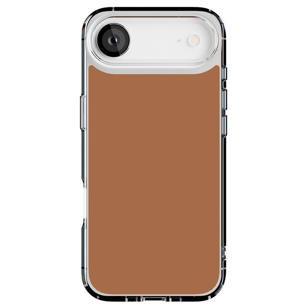 Dark Orange Tough Cases For Apple iPhone (17, 16, 15, 14, 13, 12, 11, X, SE, 8, 7/ Air, Plus, Pro, Max, Mini, XR, XS), Print in USA