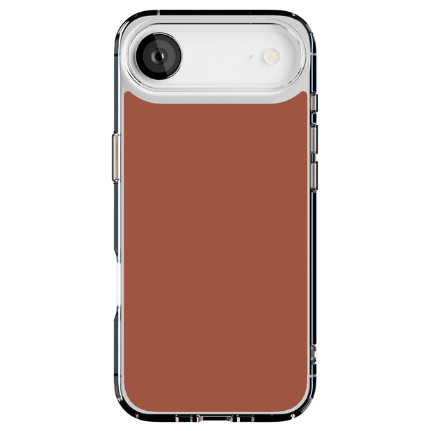 Burnt Umber Tough Cases For Apple iPhone (17, 16, 15, 14, 13, 12, 11, X, SE, 8, 7/ Air, Plus, Pro, Max, Mini, XR, XS), Print in USA