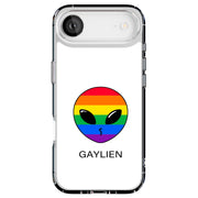 Rainbow Gaylien Tough Cases For Apple iPhone (17, 16, 15, 14, 13, 12, 11, X, SE, 8, 7/ Air, Plus, Pro, Max, Mini, XR, XS), Print in USA
