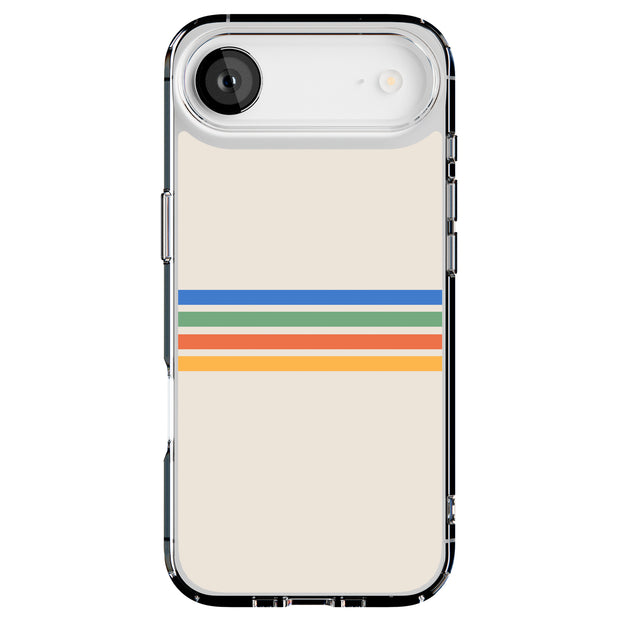 Color Stripes 1 Tough Cases For Apple iPhone (17, 16, 15, 14, 13, 12, 11, X, SE, 8, 7/ Air, Plus, Pro, Max, Mini, XR, XS), Print in USA
