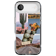 Desert Cactus Tough Cases For Apple iPhone (17, 16, 15, 14, 13, 12, 11, X, SE, 8, 7/ Air, Plus, Pro, Max, Mini, XR, XS), Print in USA