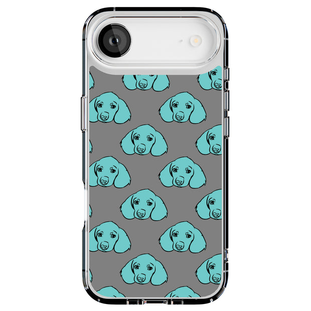 Blue Dog Tough Cases For Apple iPhone (17, 16, 15, 14, 13, 12, 11, X, SE, 8, 7/ Air, Plus, Pro, Max, Mini, XR, XS), Print in USA