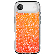 Orange Bandana Tough Cases For Apple iPhone (17, 16, 15, 14, 13, 12, 11, X, SE, 8, 7/ Air, Plus, Pro, Max, Mini, XR, XS), Print in USA