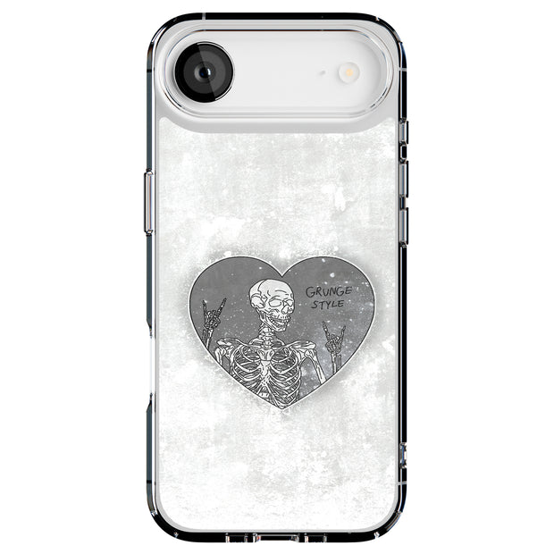 Skeleton Love Tough Cases For Apple iPhone (17, 16, 15, 14, 13, 12, 11, X, SE, 8, 7/ Air, Plus, Pro, Max, Mini, XR, XS), Print in USA