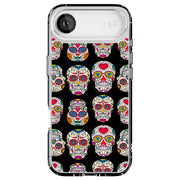 Cute Skull Head Tough Cases For Apple iPhone (17, 16, 15, 14, 13, 12, 11, X, SE, 8, 7/ Air, Plus, Pro, Max, Mini, XR, XS), Print in USA