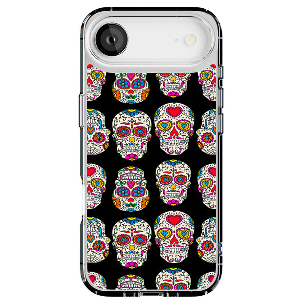 Cute Skull Head Tough Cases For Apple iPhone (17, 16, 15, 14, 13, 12, 11, X, SE, 8, 7/ Air, Plus, Pro, Max, Mini, XR, XS), Print in USA