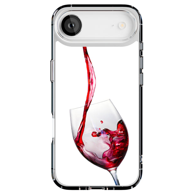 Pouring Wine Tough Cases For Apple iPhone (17, 16, 15, 14, 13, 12, 11, X, SE, 8, 7/ Air, Plus, Pro, Max, Mini, XR, XS), Print in USA