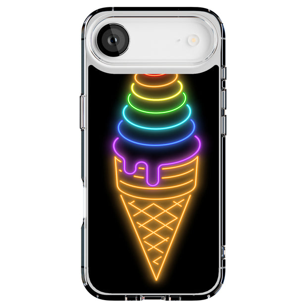 Ice Cream Sign Tough Cases For Apple iPhone (17, 16, 15, 14, 13, 12, 11, X, SE, 8, 7/ Air, Plus, Pro, Max, Mini, XR, XS), Print in USA