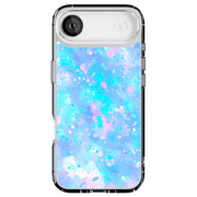 Watercolor Rain Tough Cases For Apple iPhone (17, 16, 15, 14, 13, 12, 11, X, SE, 8, 7/ Air, Plus, Pro, Max, Mini, XR, XS), Print in USA