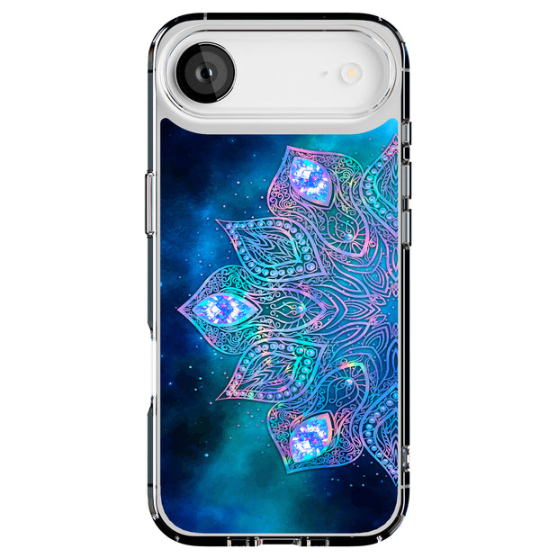 Nebula Mandala Tough Cases For Apple iPhone (17, 16, 15, 14, 13, 12, 11, X, SE, 8, 7/ Air, Plus, Pro, Max, Mini, XR, XS), Print in USA