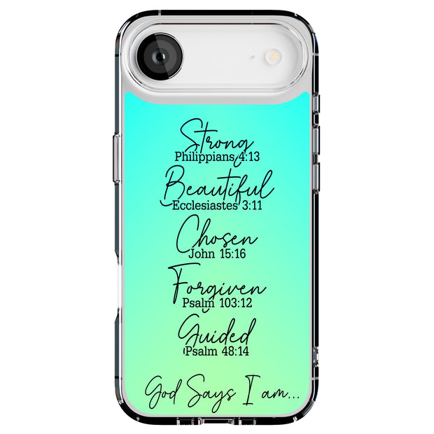 Christian 1 Tough Cases For Apple iPhone (17, 16, 15, 14, 13, 12, 11, X, SE, 8, 7/ Air, Plus, Pro, Max, Mini, XR, XS), Print in USA