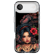 Gothic Girl Tough Cases For Apple iPhone (17, 16, 15, 14, 13, 12, 11, X, SE, 8, 7/ Air, Plus, Pro, Max, Mini, XR, XS), Print in USA