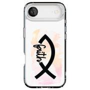 Faith Fish Tough Cases For Apple iPhone (17, 16, 15, 14, 13, 12, 11, X, SE, 8, 7/ Air, Plus, Pro, Max, Mini, XR, XS), Print in USA