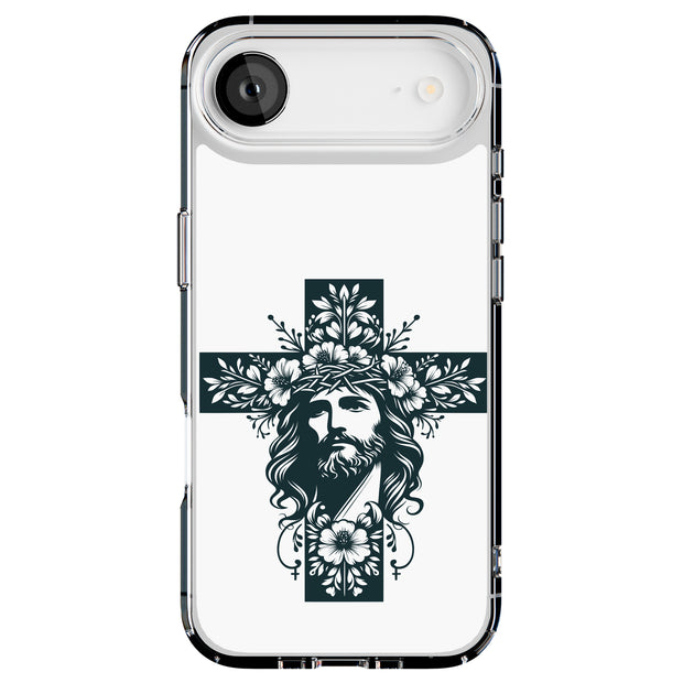 Christ Cross Tough Cases For Apple iPhone (17, 16, 15, 14, 13, 12, 11, X, SE, 8, 7/ Air, Plus, Pro, Max, Mini, XR, XS), Print in USA