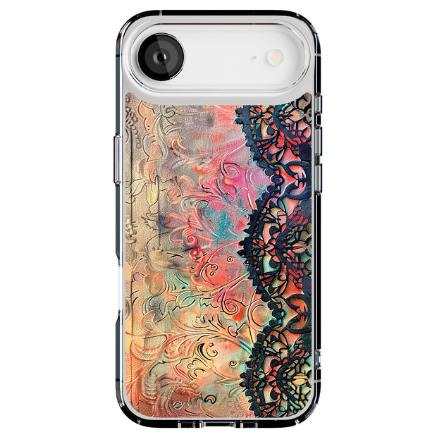 Gothic Lace 1 Tough Cases For Apple iPhone (17, 16, 15, 14, 13, 12, 11, X, SE, 8, 7/ Air, Plus, Pro, Max, Mini, XR, XS), Print in USA