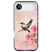 Bird Floral Tough Cases For Apple iPhone (17, 16, 15, 14, 13, 12, 11, X, SE, 8, 7/ Air, Plus, Pro, Max, Mini, XR, XS), Print in USA