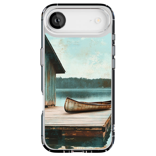 Old Boathouse 1 Tough Cases For Apple iPhone (17, 16, 15, 14, 13, 12, 11, X, SE, 8, 7/ Air, Plus, Pro, Max, Mini, XR, XS), Print in USA