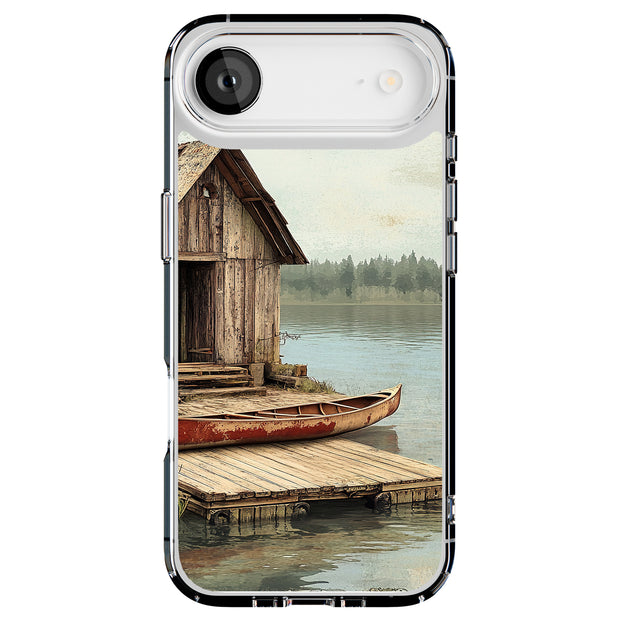 Old Boathouse 2 Tough Cases For Apple iPhone (17, 16, 15, 14, 13, 12, 11, X, SE, 8, 7/ Air, Plus, Pro, Max, Mini, XR, XS), Print in USA