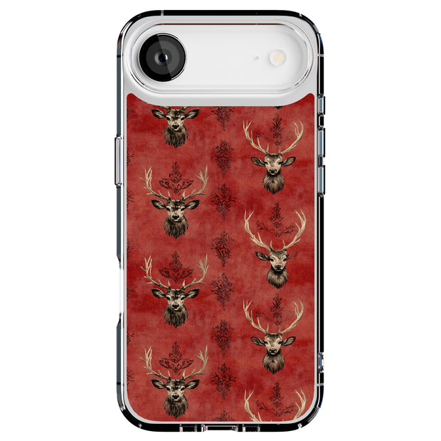 Snow Deer 2 Tough Cases For Apple iPhone (17, 16, 15, 14, 13, 12, 11, X, SE, 8, 7/ Air, Plus, Pro, Max, Mini, XR, XS), Print in USA